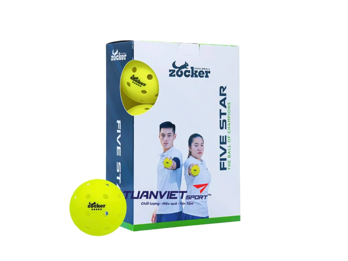 Bóng Pickleball Zocker Five Star