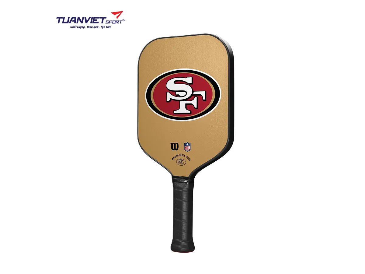 Vợt Pickleball Wilson Fierce Team NFL 49ERS