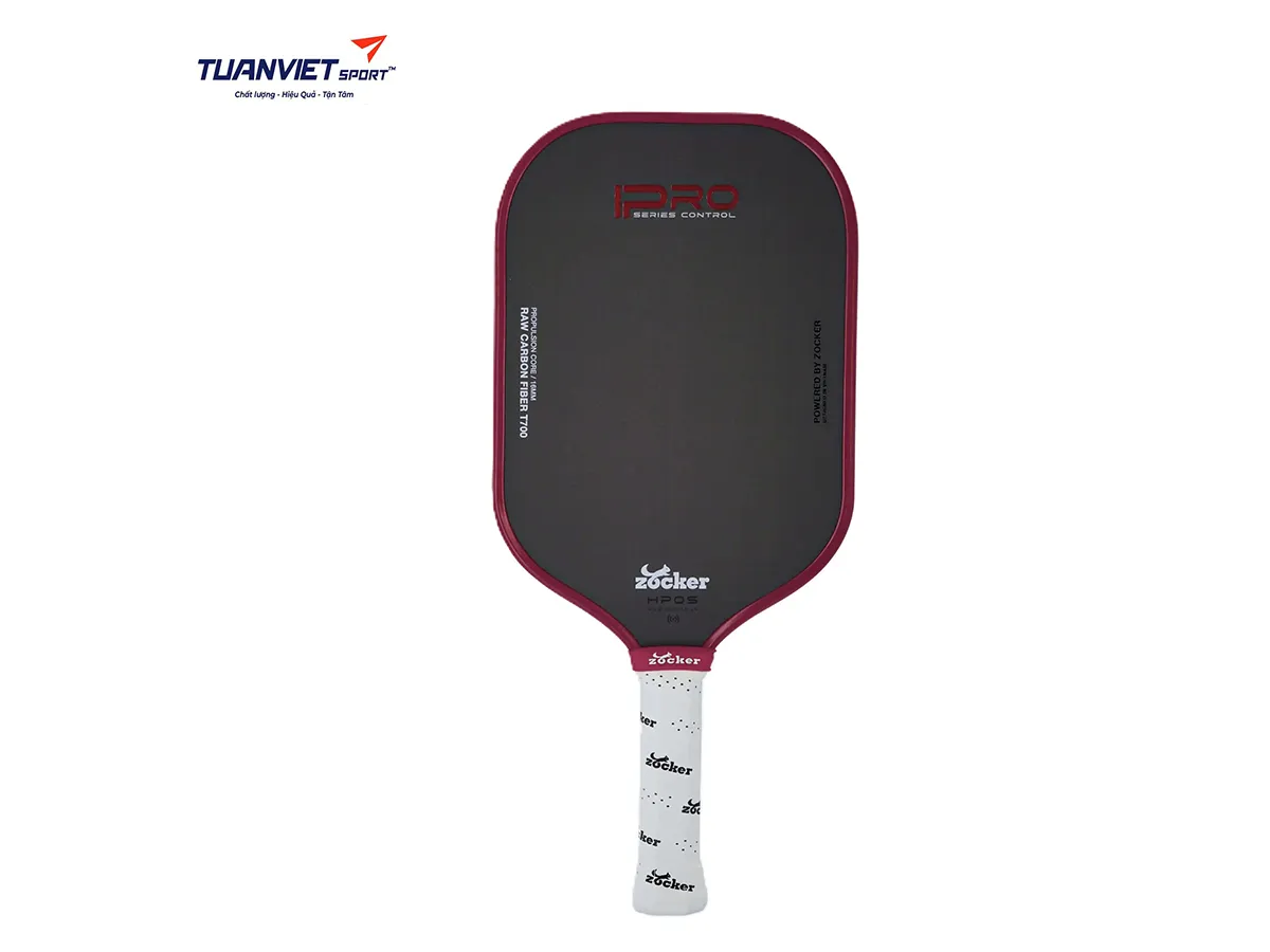 Vợt Pickleball Zocker Happy HP05 Pro Series Control Red