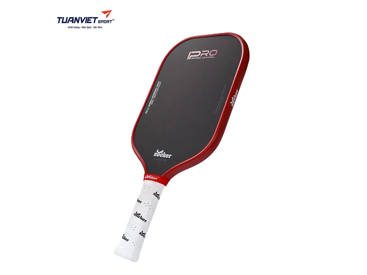Vợt Pickleball Zocker Happy HP05 Pro Series Control Red
