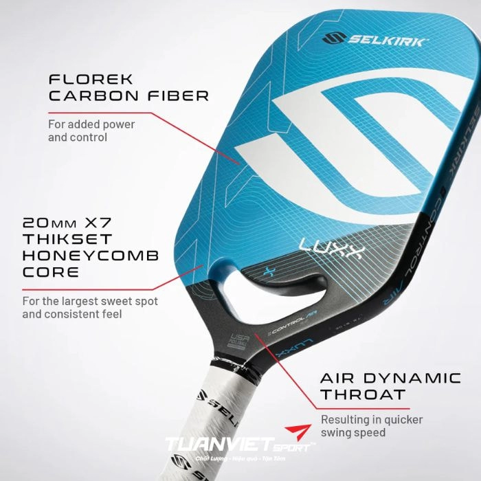 Vợt Pickleball Selkirk LUXX Control Air Chính Hãng
